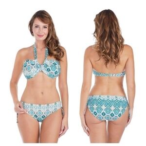 New Leilani Siesta Key Costa Bikini Sz 10